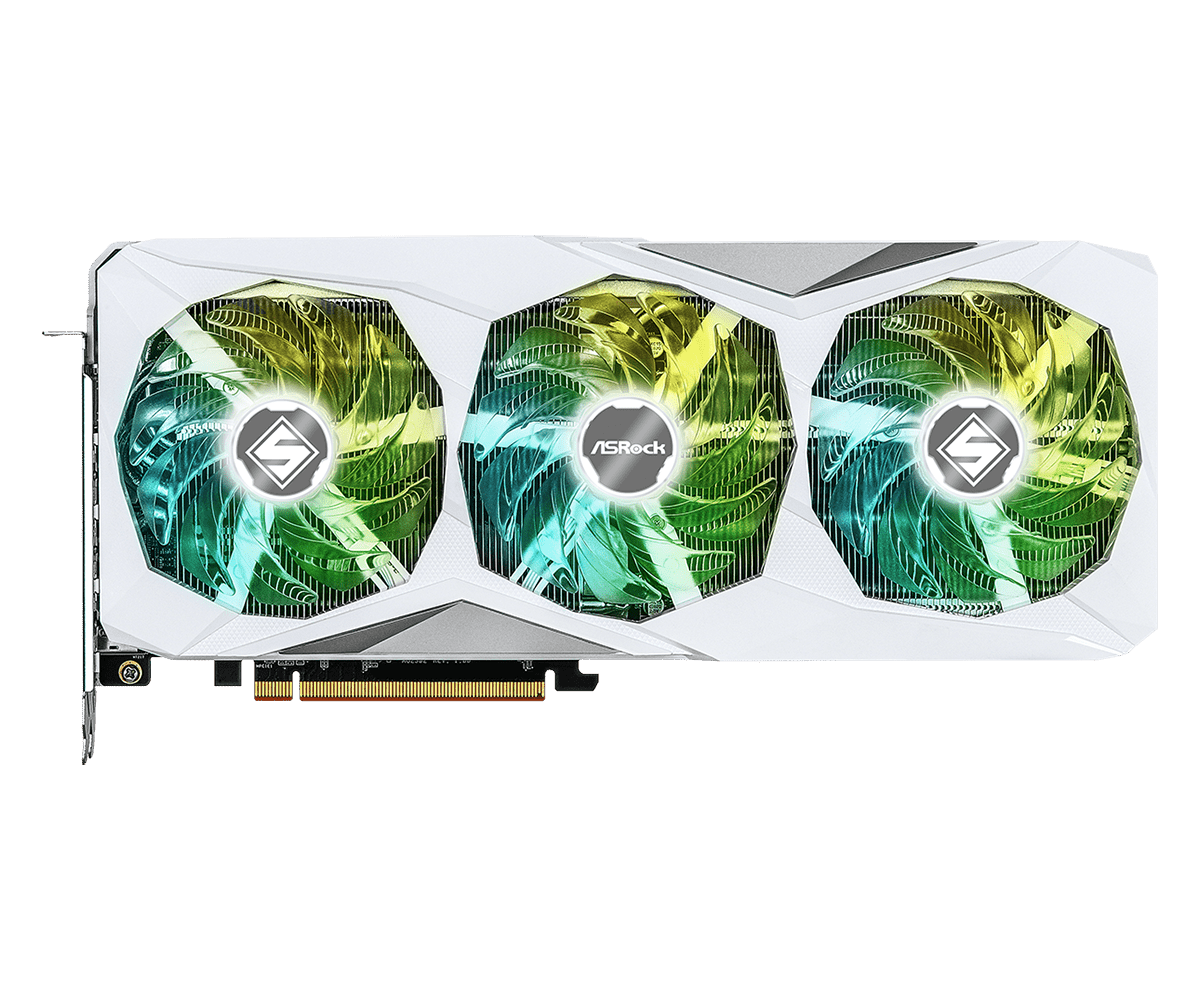 Видеокарта ASROCK RX7800XT SL  – обзор и цена Triple Fan Gaming Graphics Card 16Gb